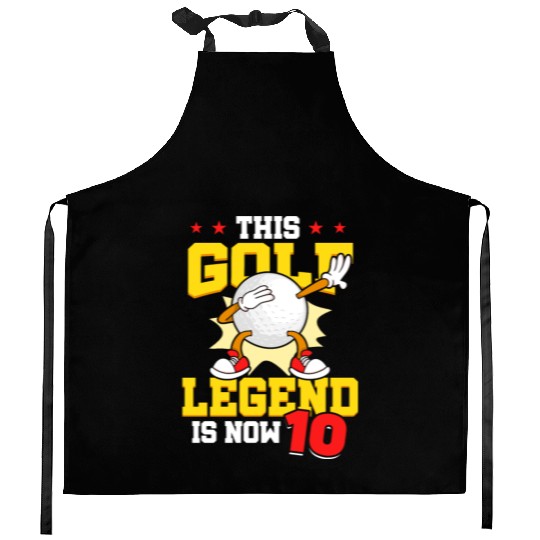 This Golf Legend Is Now 10 Sports Kid 10th Kitchen Aprons