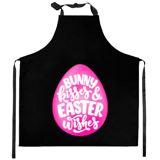 Happy Easter | Bunny Kisses and Easter Wishes | Kitchen Aprons