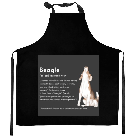 Beagle Definition PWBBS Kitchen Aprons