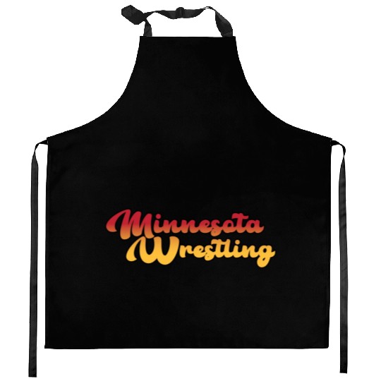 Minnesota Wrestling Kitchen Aprons