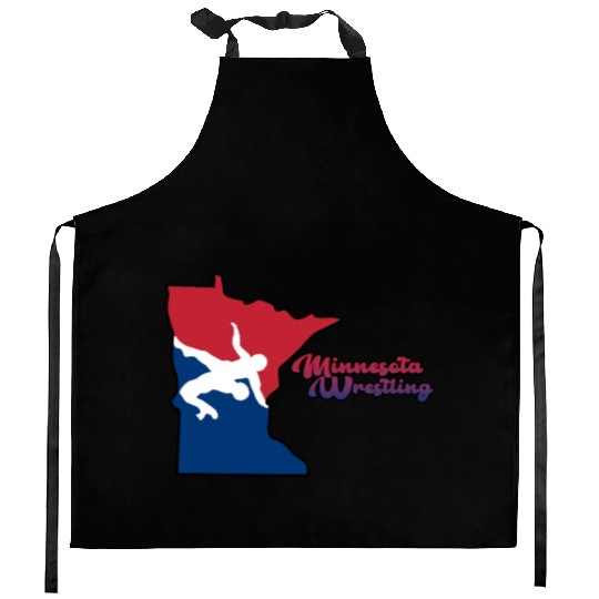 Minnesota Wrestling Kitchen Aprons