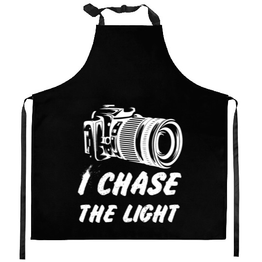 Funny Camera photography quote gift Kitchen Aprons
