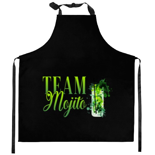 Team Mojito Hen Party for Bartender Kitchen Aprons