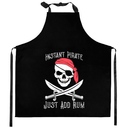 Instant Pirate Just Add Rum for Gasparilla or Kitchen Aprons