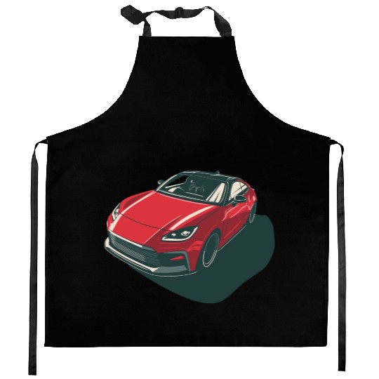 Japanese Car 86 Kitchen Aprons