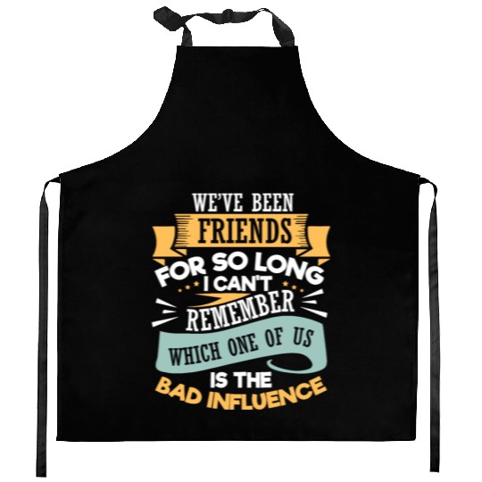 Novelty Been Friends For Long Introvert Pun Giftbr Kitchen Aprons