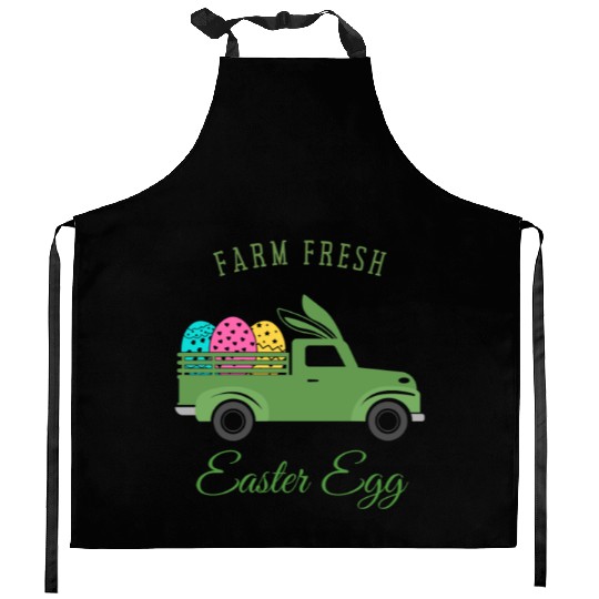 Farm Fresh Easter Day Kitchen Aprons