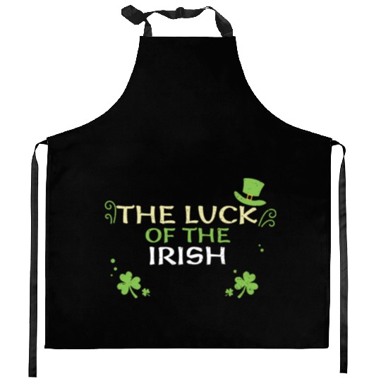 The luck of the Irish Kitchen Aprons