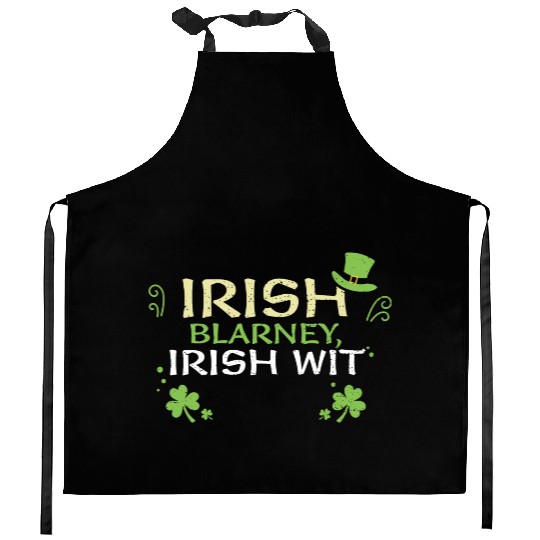 Irish blarney, Irish wit Kitchen Aprons