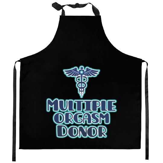 Multi Orgasm Donor Kitchen Aprons