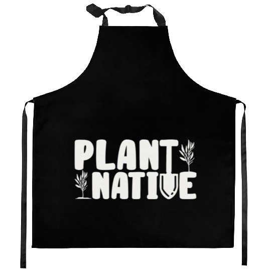 Gardener Plant Native Enthusiast Organic Plants Kitchen Aprons