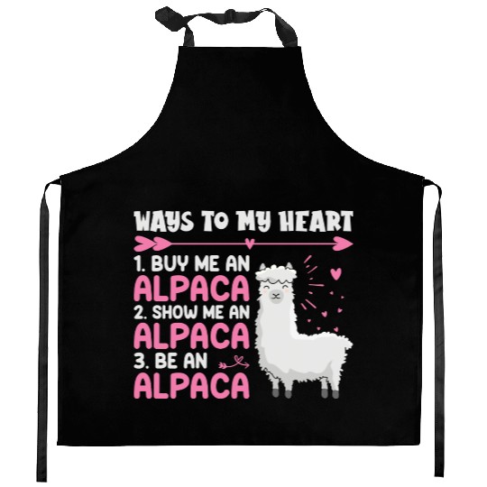 Ways To My Heart Valentin s Day Couples In Love Kitchen Aprons