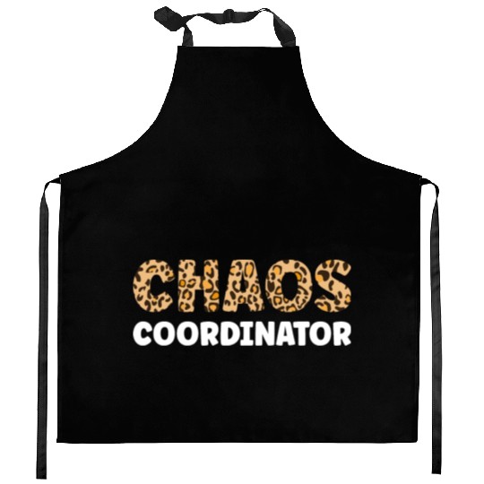 Chaos Coordinator Kitchen Aprons