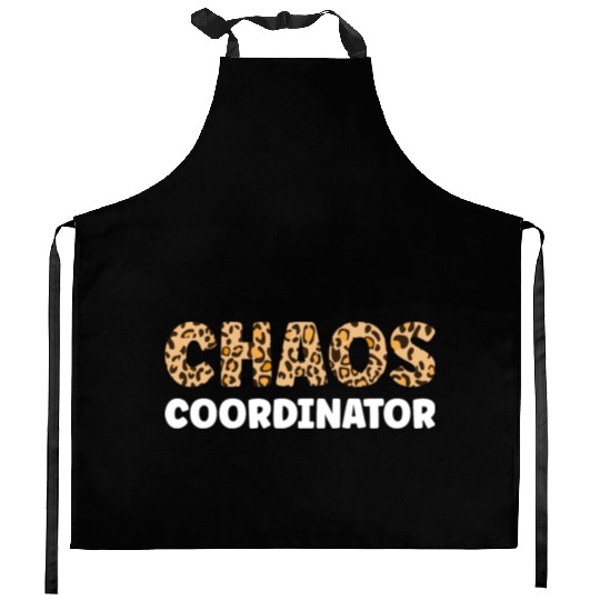 Chaos Coordinator Kitchen Aprons
