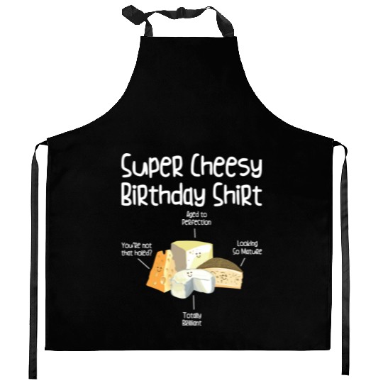 Super Cheesy Birthday Party Natal Day Cheese Lover Kitchen Aprons