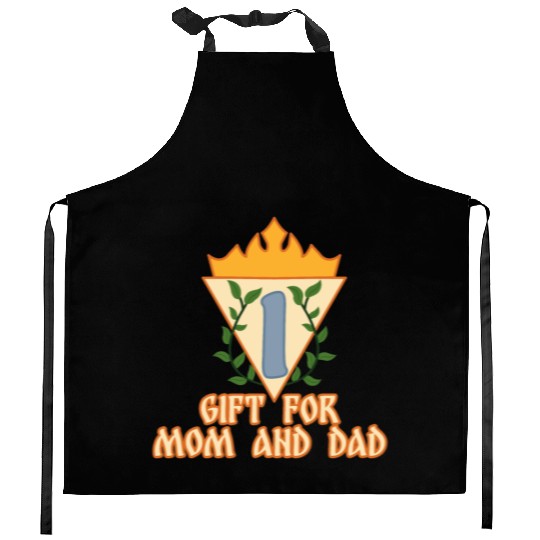 I am a gift for mom and dad. Kitchen Aprons