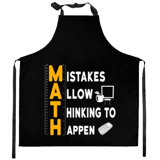 I'm A Math Teacher Appreciation Gift Math Lover Kitchen Aprons
