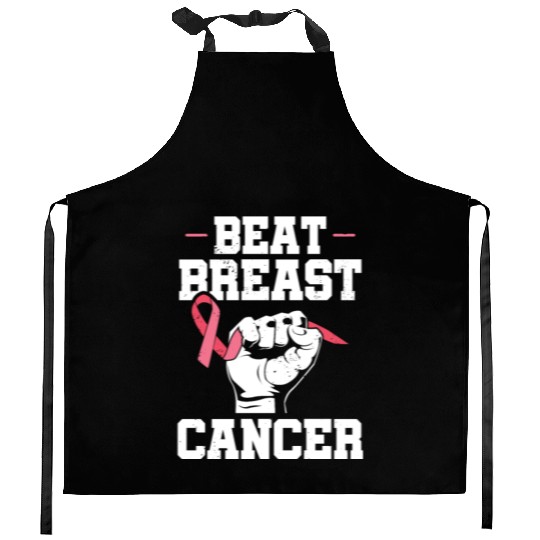 Beat Breast Cancer Advocacy Breast Cancer Kitchen Aprons