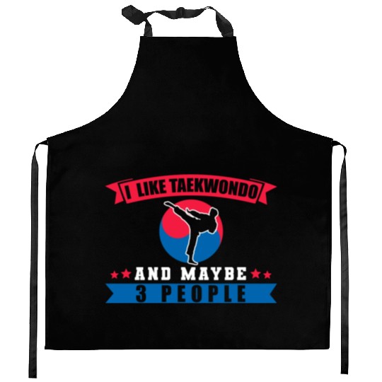 TKD Korean Martial Arts Tae Kwon Kitchen Aprons