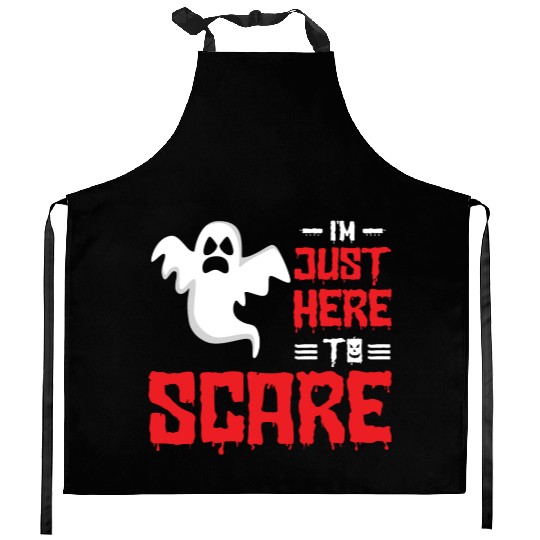 Halloween Paranormal Ghost Hunters Horror Fans Kitchen Aprons
