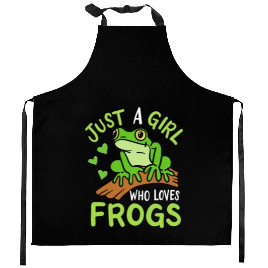 Frog Toad Frog Lover Kitchen Aprons