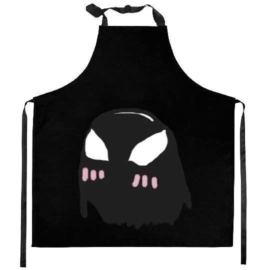 cute venom Kitchen Aprons