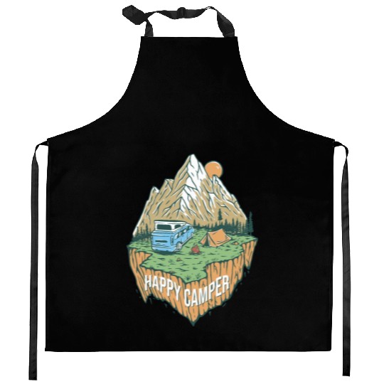 Happy Camper Explore The Nature Kitchen Aprons