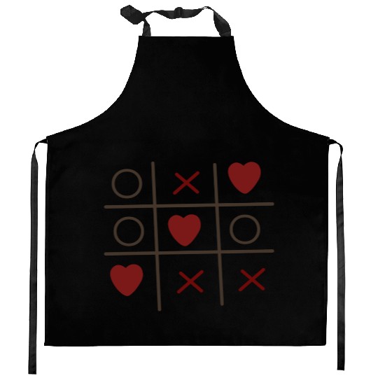 Cool Valentine s Day Criss Cross Heart Kitchen Aprons