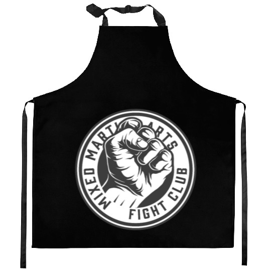 MMA Mixed Martial Arts Fight Club Muay Thai Boxing Kitchen Aprons
