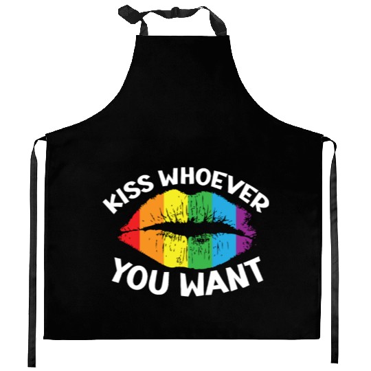 Gay Rights Rainbow Pride LGBTQ Gay Pride Parade Kitchen Aprons