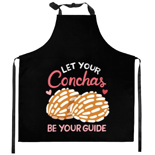 Conchas Mexican Mexico Sweet Bread Roll Kitchen Aprons
