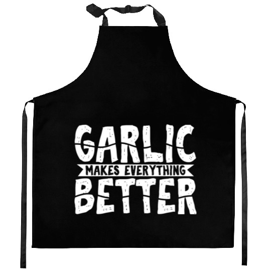 Garlic Garlic Lover Cooking Kitchen Aprons