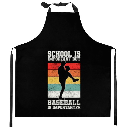 Baseball Pitcher Baseball Player Kitchen Aprons