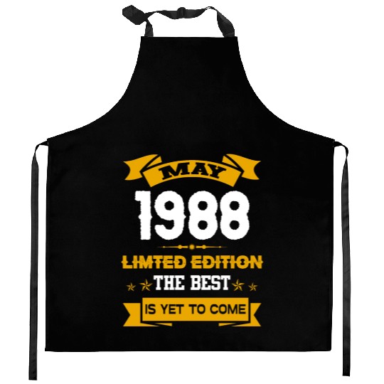 May 1988 Birthday Surprise Kitchen Aprons
