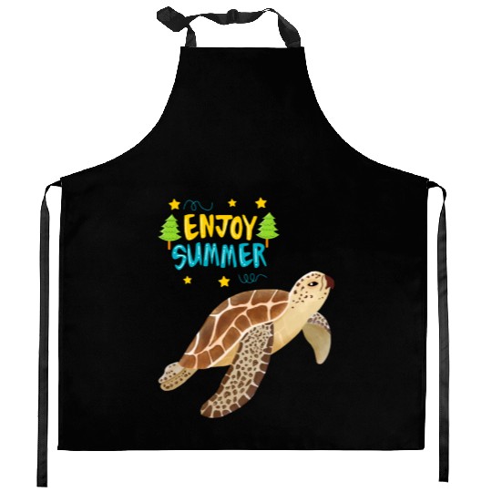 Sea Turtle Kitchen Aprons