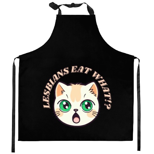 Lesbians Eat What Kitchen Aprons