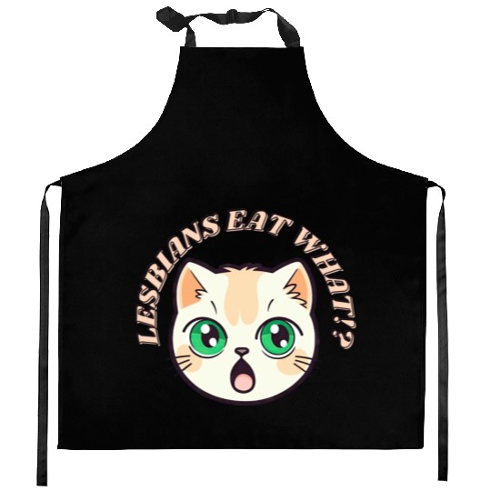 Lesbians Eat What Kitchen Aprons