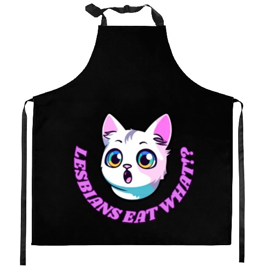 Lesbians Eat What Kitchen Aprons