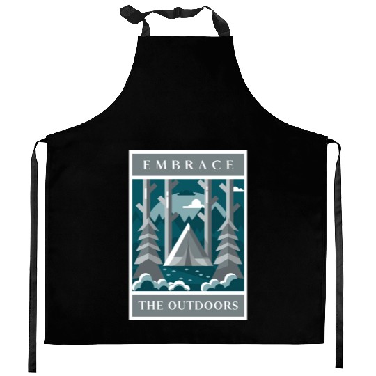 Embrace The Outdoors Camping Kitchen Aprons