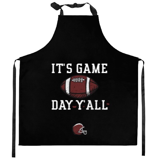 It's Game Day Y'all - Football Kitchen Aprons