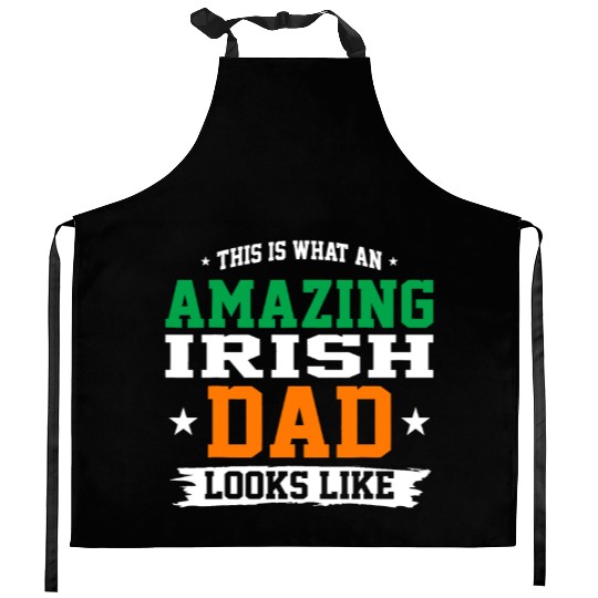 An Amazing Irish Dad Looks Like Fathers Day Gift Kitchen Aprons