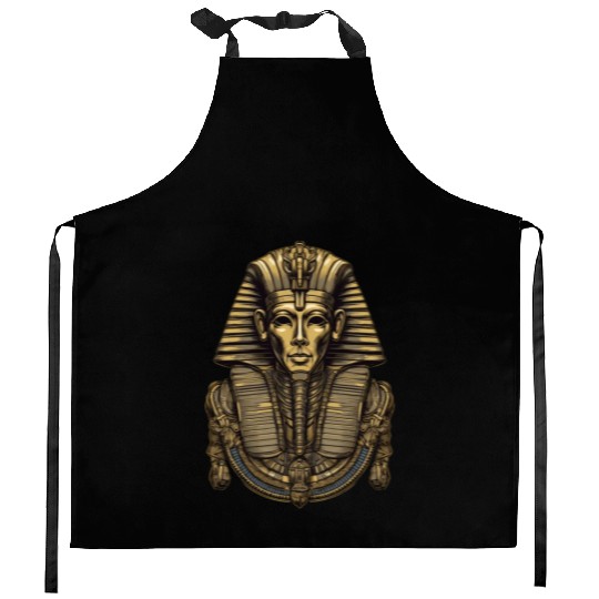 Pharaoh Egypt Death Mask Gift Idea Kitchen Aprons