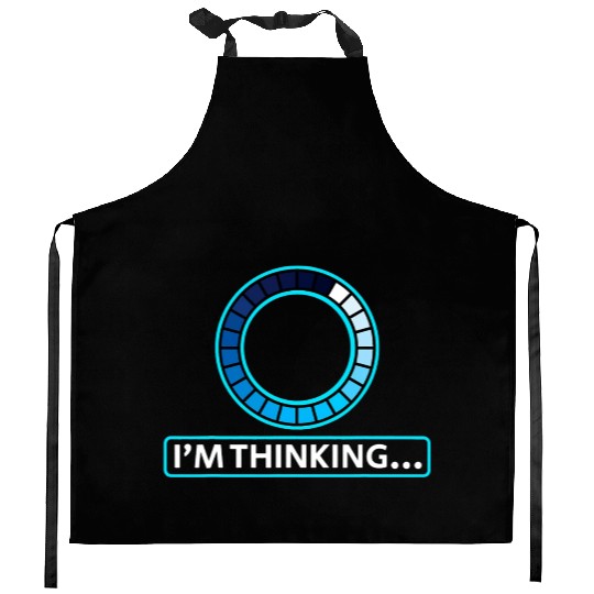 Im Thinking Computer Science Engineering Student Kitchen Aprons