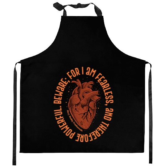 Mary Shelley Fearless Kitchen Aprons