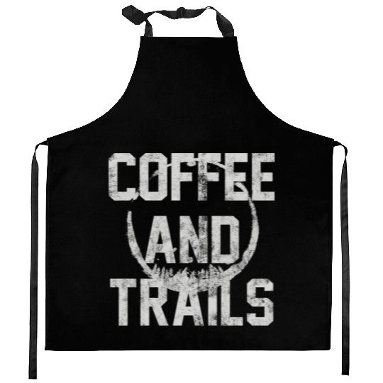Coffee And Trails Country Running Marathon And Kitchen Aprons