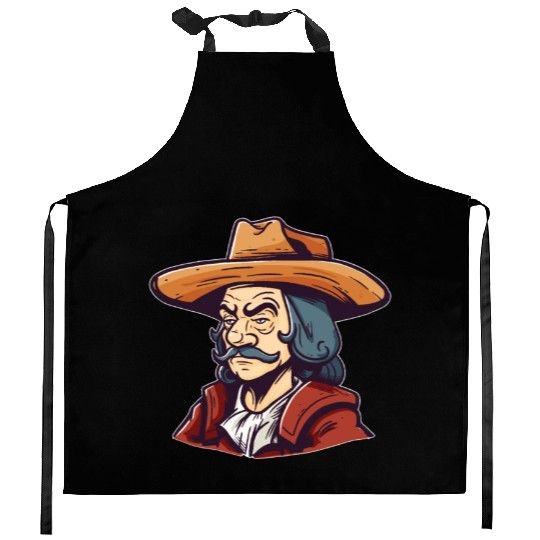 Columbus Day 1492 Kitchen Aprons