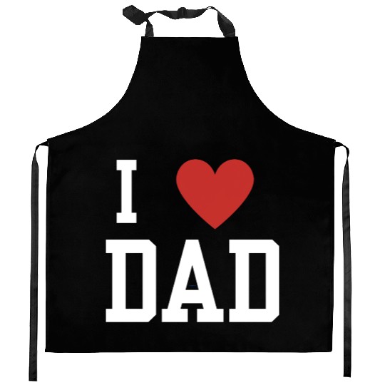 Body Bébé I Love Dad, idée cadeau de naissance, Kitchen Aprons