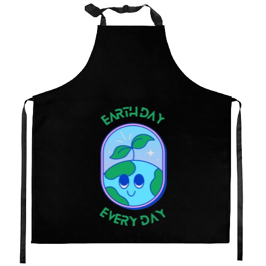 Earth Day Everyday - Earth day 2023 Kitchen Aprons