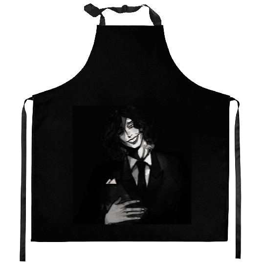 Creepy Jack Walten Kitchen Aprons