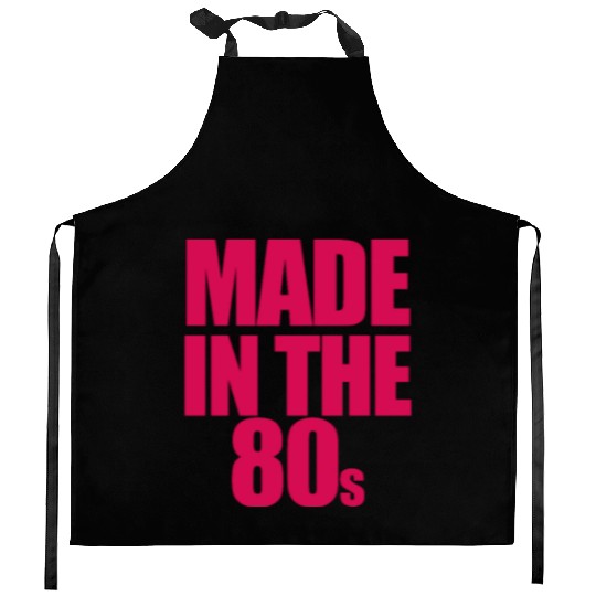 made in the 80s Kitchen Aprons